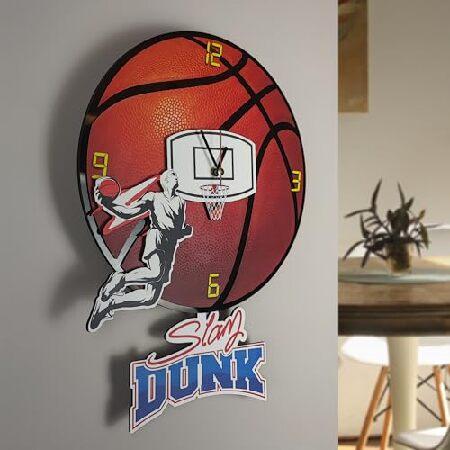 【並行輸入品】 goodtime バスケットボール 3D 壁掛け時計 サイレント カチカチ音を立てな...