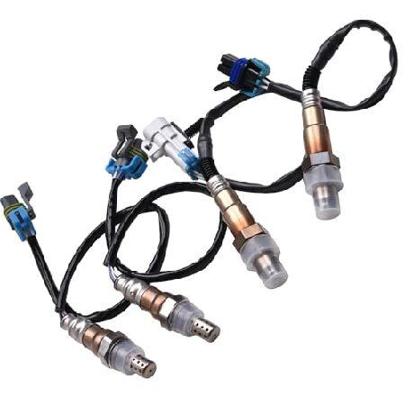 【並行輸入品】 QPCRAP 4Pcs Oxygen O2 Sensor Fit for 2010 ...