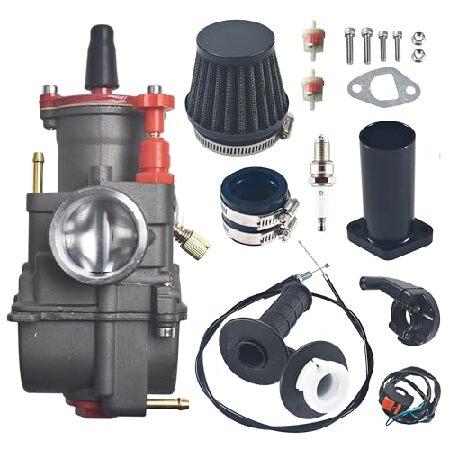 【並行輸入品】 PWK 28mm Carburetor w/Air filter Throttle ...