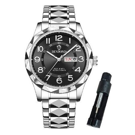 【並行輸入品】 BINBOND Watch for Men Luxury Dress Analog ...