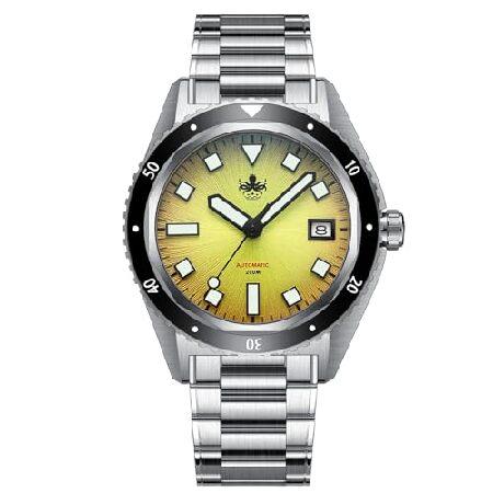 【並行輸入品】 PHOIBOS Argo 200M 自動ダイバーウォッチ PY052, サンレイイエ...