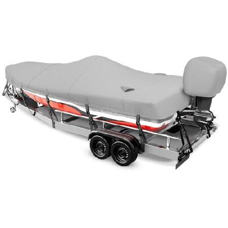 【並行輸入品】 Fuprosico バスボートカバー 防水 20-22フィート バス 900D トラ...