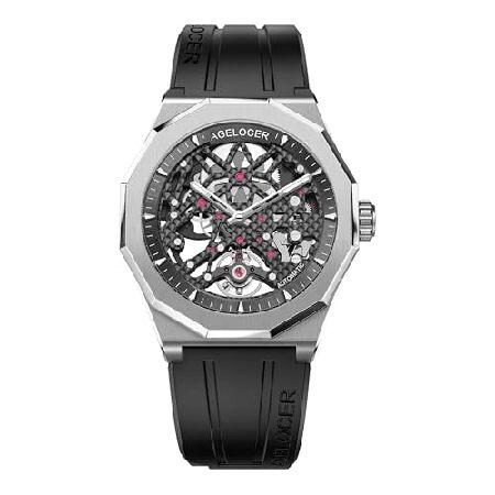 【並行輸入品】 AGELOCER Automatic Watches for Men, Skelet...
