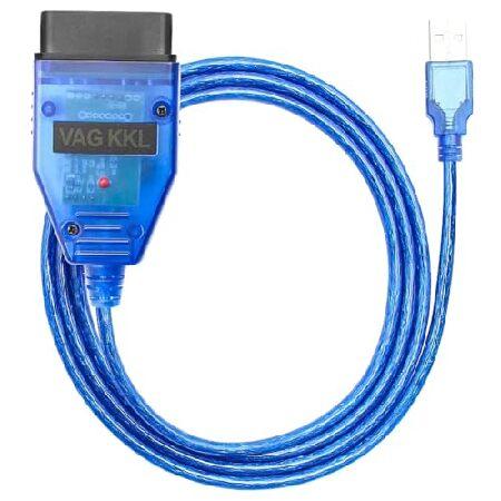【並行輸入品】 OBD2 KKL for VAG-COM 409.1 for VCDS USB Ca...