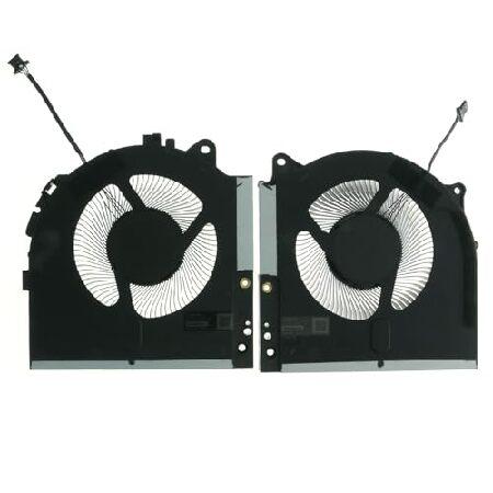 【並行輸入品】 交換用CPU + GPU冷却ファン 12V Dell Alienware M17 R...