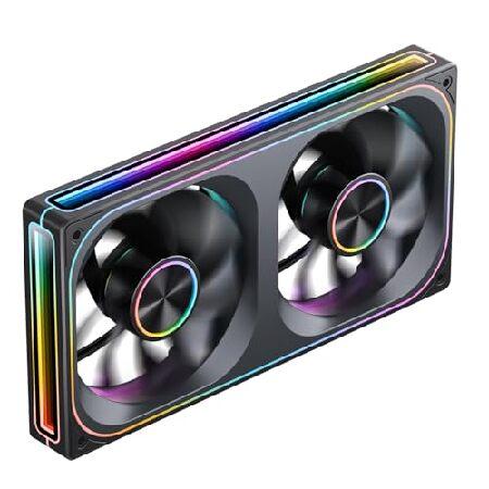 【並行輸入品】 JONSBO ZA 240BR PCケースファン