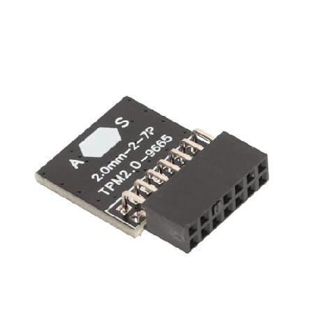 【並行輸入品】 Yeiwenl TPM 2.0 モジュール 14ピン付き TPM 2.0 暗号化セキ...