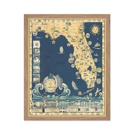 【並行輸入品】 Monem Art Antique Foster Poster - Vintage ...
