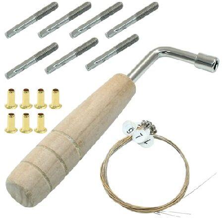 【並行輸入品】 Zorfeter 7個 Lyre Harp Strings 7個 ストリングピンネイ...