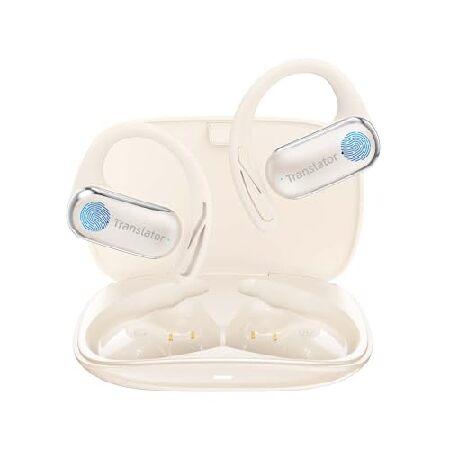 【並行輸入品】 Wooask AI翻訳イヤホン 144言語翻訳イヤホン OWS 3-in-1 AI翻...