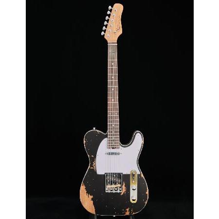 【並行輸入品】 KGD Relic electric guitar, mahogany body, ...