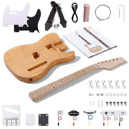 【並行輸入品】 Leo Jaymz DIY TL Style Electric Guitar Kit...