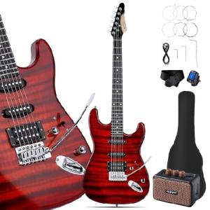 並行輸入品】 Donner ソリッドボディエレキギター、DMT-100 39インチ