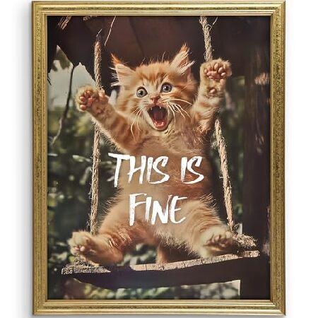 【並行輸入品】 This Is Fine Art Print - 8x10 | Funny Wall...