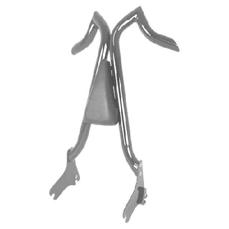 【並行輸入品】 Fjpacemt Sissy Bar Backrest for Harley Dav...