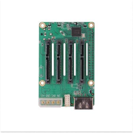 【並行輸入品】 Radxa Penta SATA HAT, Up to 5X SATA disks ...