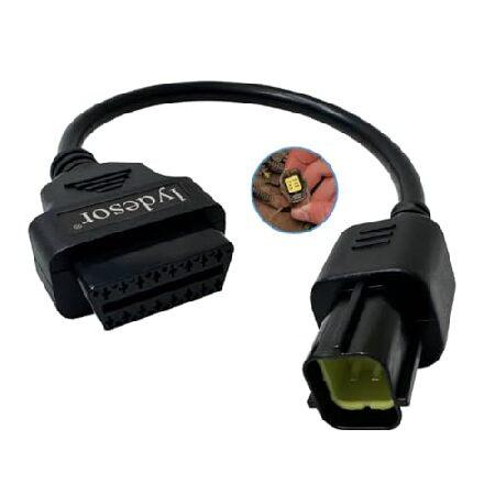 【並行輸入品】 lydesor Obd2 アダプター 382426 KUBOTA 4ピン OBD1 ...