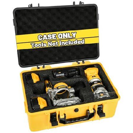 【並行輸入品】 Dewaltルーター/プランジベースキット用収納ケース - 20V Max XRコー...