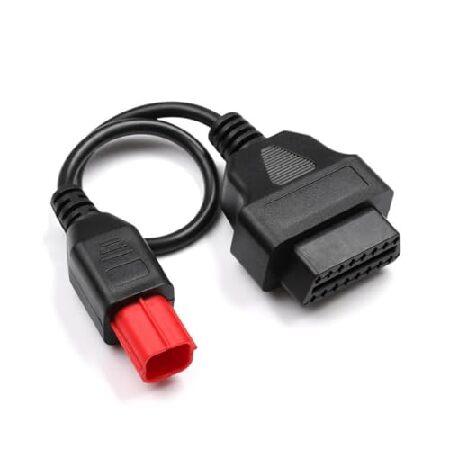 【並行輸入品】 YRDGRG Euro5アダプター 6ピン Motorrad バイク 診断 OBD ...