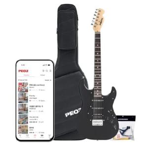 並行輸入品】 DONNER DST-80 エレキギター初心者キット-ブラック