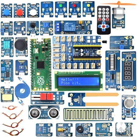 【並行輸入品】 Adeept アルティメットセンサーキット Raspberry Pi Pico用 (...