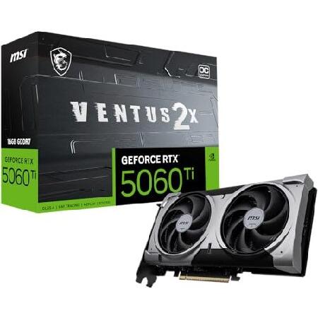 【並行輸入品】 msi Gaming RTX 5060 Ti 16G Ventus 2X OC Pl...