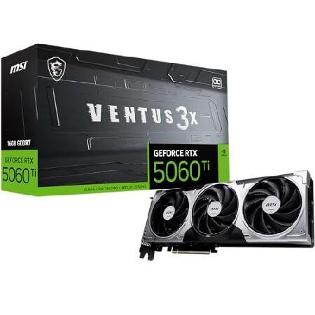 【並行輸入品】 MSI Gaming RTX 5060 Ti 16G Ventus 3X OCグラフ...