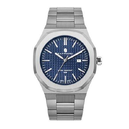 【並行輸入品】 SAPPHERO Men's Watches Analog Quartz 50M W...