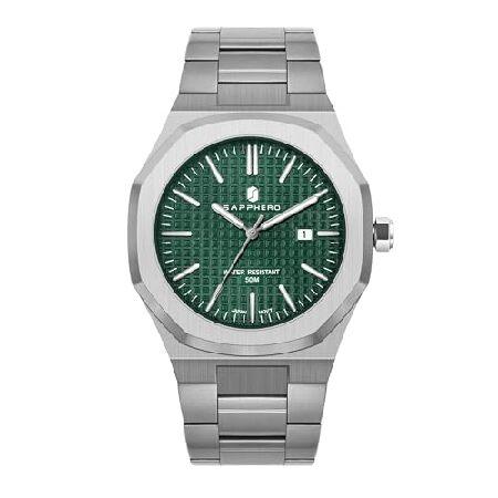 【並行輸入品】 SAPPHERO Men's Watches Analog Quartz 50M W...