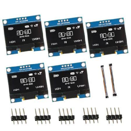 【並行輸入品】 EPLZON 5パック 1.3インチ OLED IIC ディスプレイモジュール 12...