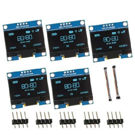 【並行輸入品】 EPLZON 5パック 1.3インチ OLED IIC ディスプレイモジュール 12...