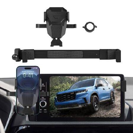 【並行輸入品】 ホンダCR-V 2023-2025アクセサリー用車用携帯電話ホルダー、9インチスクリ...