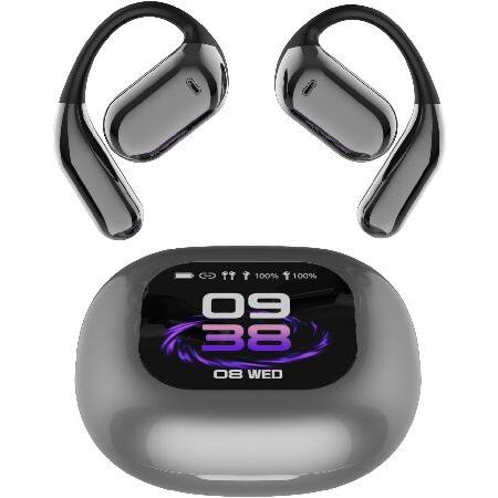 【並行輸入品】 AI言語翻訳イヤホン、OWS LCDタッチスクリーンリアルタイム翻訳機 144言語＆...