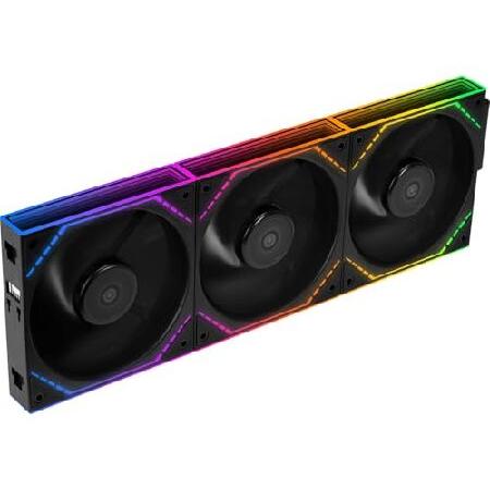 【並行輸入品】 TL-M12QR X3 120mm リバースブレード PCファン デイジーチェーン接...