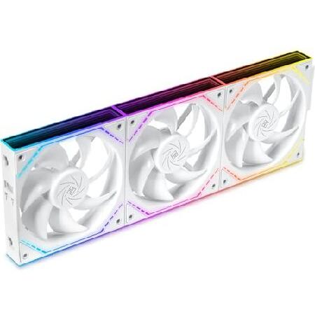 【並行輸入品】 TL-M12QW X3 ホワイト ARGB ケースファン | デイジーチェーン接続 ...