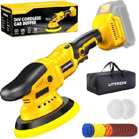 【並行輸入品】 Cordless Buffer Polisher Kit Compatible Wi...