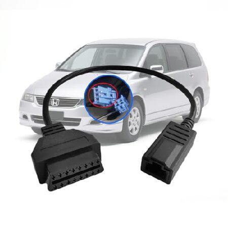 【並行輸入品】 VZG OBD1 - OBD2アダプターケーブル HONDA 3ピンコネクタに適合、...