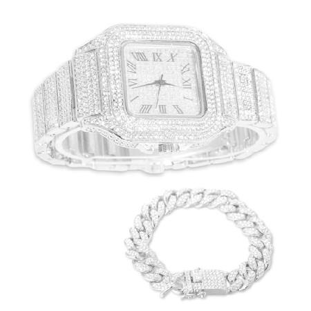 【並行輸入品】 Halukakah Men's Watch - The King - Platinu...