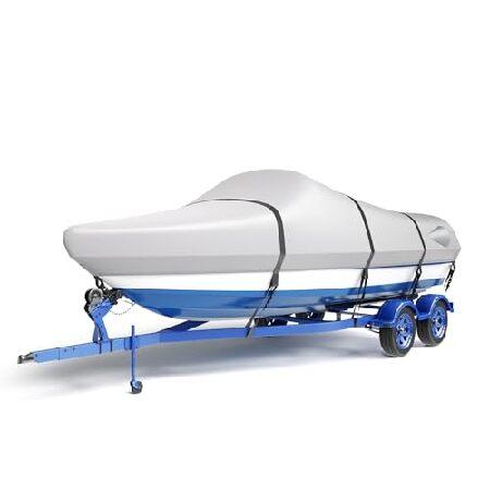 【並行輸入品】 LumiCalyx 600D 防水ボートカバー、12-14フィート マリングレード ...