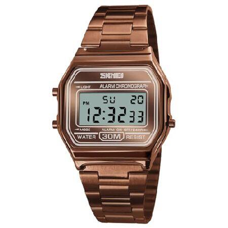 【並行輸入品】 SKMEI メンズ デジタル腕時計 防水 レディース クラシック ファッション ビジ...