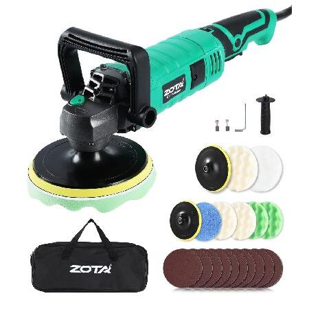 【並行輸入品】 ZOTA Buffer Polisher, 1600W 7 Inch/6 Inch ...