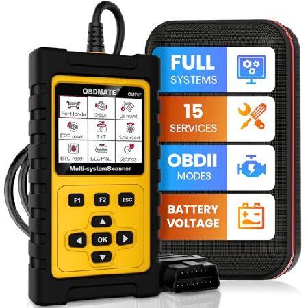【並行輸入品】 OBDMATE OBD2 スキャナー ホンダ/アキュラ用 フルシステム診断ツール 1...