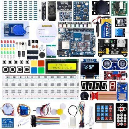 【並行輸入品】 UNO R4 WiFi Super Starter Kit Compatible w...
