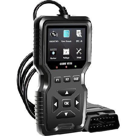 【並行輸入品】 OBD2 スキャナー診断ツール 車やトラック用 - 車のエンジンコードリーダー OB...