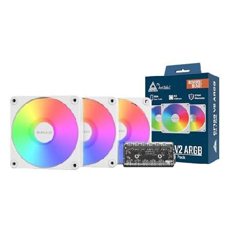 【並行輸入品】 MONTECH GF120R V2 ARGB 120mm ケースファン - 洗練され...