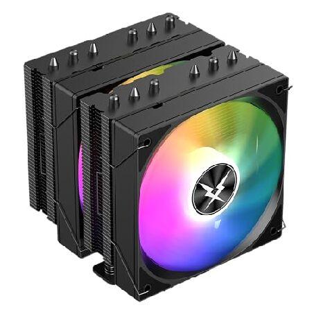 【並行輸入品】 RUIX GT620 CPUエアクーラー、ヒートパイプ6本、デュアルタワー、デュアル...