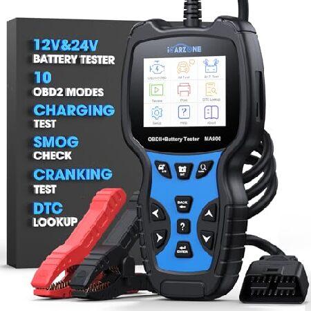 【並行輸入品】 ICARZONE MA900バッテリーテスター + OBD2スキャナー 2イン1 1...