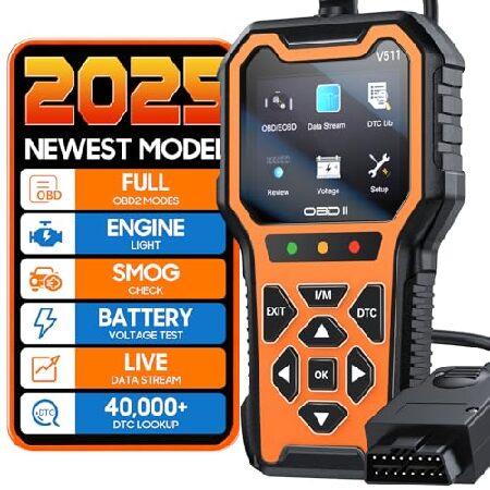 【並行輸入品】 SHIELDIX V511 OBD2 スキャナー診断ツール、エンジンライトコードリー...