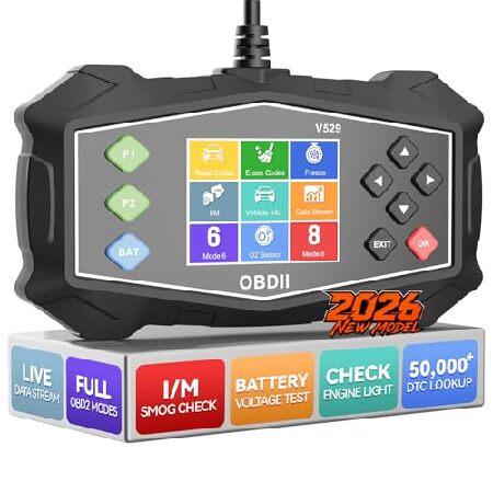 【並行輸入品】 2026 改良版 OBD2 スキャナー診断ツール - iBealous 車用多機能ス...