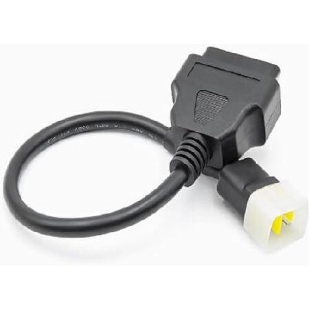 【並行輸入品】 Alchiauto 6ピン OBD 6ピン オートバイケーブル 6ピン Motorr...
